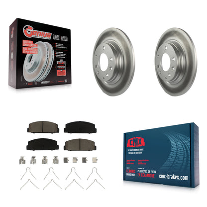 [Arrière] Kit de disque (revêtu) et plaquette (céramique) de frein pour Mazda 6 Protege KGC-101576