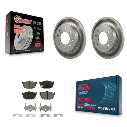 [Arrière] Kit de disque (revêtu) et plaquette (céramique) de frein pour Kia Spectra Spectra5 KGC-101626