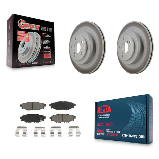 [Arrière] Kit de disque (revêtu) et plaquette (céramique) de frein pour Subaru Legacy KGC-101650