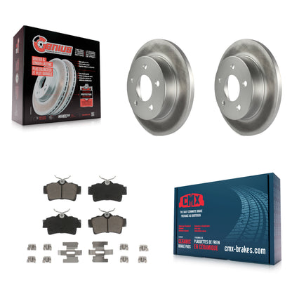 [Arrière] Kit de disque (revêtu) et plaquette (céramique) de frein pour Ford Mustang KGC-101662