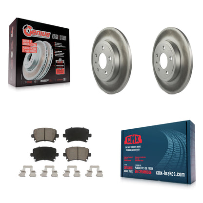 [Arrière] Kit de disque (revêtu) et plaquette (céramique) de frein pour Audi A4 Quattro KGC-101673