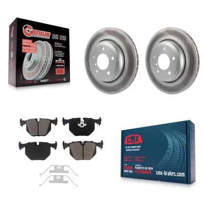 [Arrière] Kit de disque (revêtu) et plaquette (céramique) de frein pour BMW 330Ci 330i 330xi KGC-101717