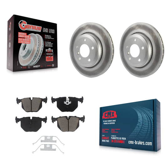 [Arrière] Kit de disque (revêtu) et plaquette (céramique) de frein pour BMW 330Ci 330i 330xi KGC-101717