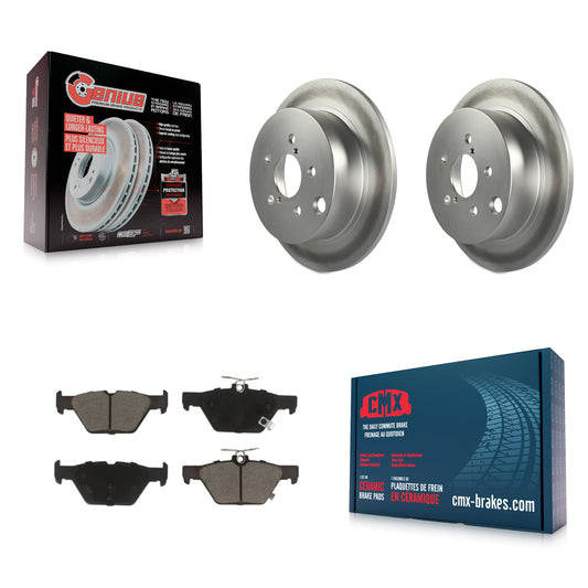 [Arrière] Kit de disque (revêtu) et plaquette (céramique) de frein pour Subaru Crosstrek KGC-101780