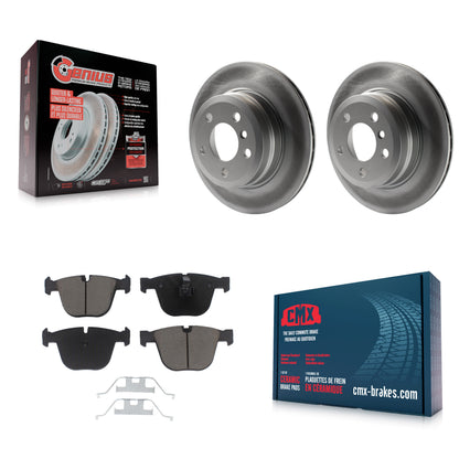 [Arrière] Kit de disque (revêtu) et plaquette (céramique) de frein pour 2009 BMW X6 xDrive35i From 10 08 KGC-101791