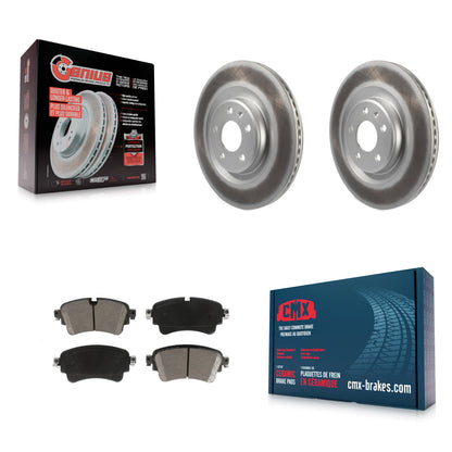 [Arrière] Kit de disque (revêtu) et plaquette (céramique) de frein pour Audi Q5 A4 A5 Quattro A6 S5 S4 Sportback allroad PHEV KGC-101804