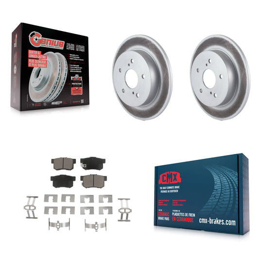 [Arrière] Kit de disque (revêtu) et plaquette (céramique) de frein pour Suzuki SX4 Crossover KGC-101816