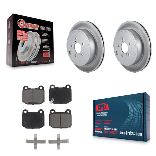[Arrière] Kit de disque (revêtu) et plaquette (céramique) de frein pour Subaru BRZ Toyota 86 KGC-101826