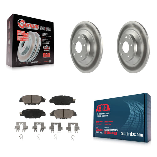 [Arrière] Kit de disque (revêtu) et plaquette (céramique) de frein pour Mazda CX-5 KGC-101829