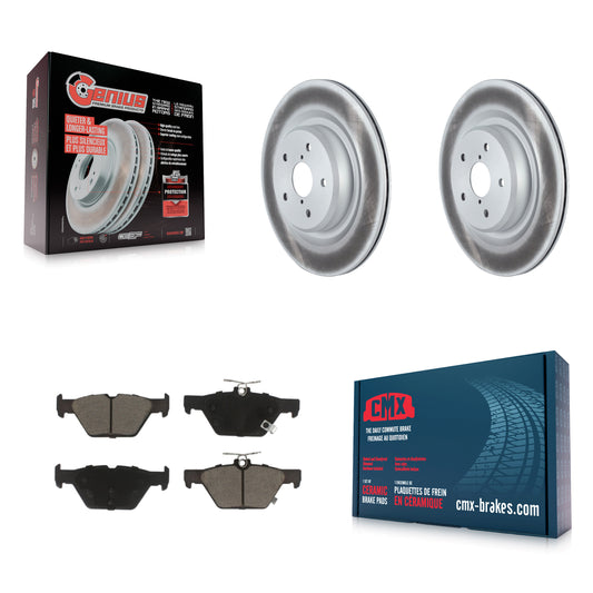 [Arrière] Kit de disque (revêtu) et plaquette (céramique) de frein pour 2019-2022 Subaru Ascent KGC-101848