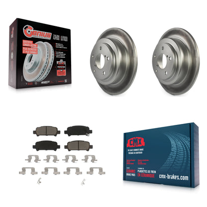 [Arrière] Kit de disque (revêtu) et plaquette (céramique) de frein pour Subaru Forester Impreza KGC-101857