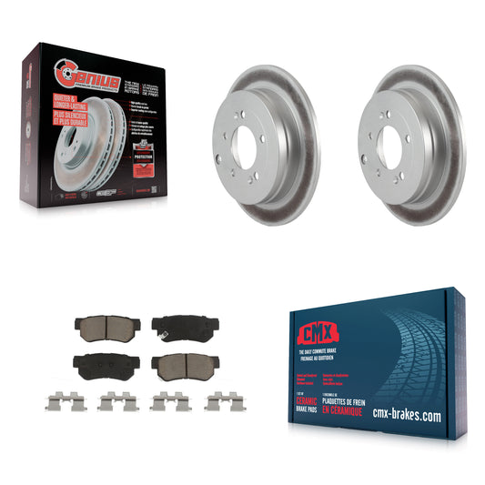 [Arrière] Kit de disque (revêtu) et plaquette (céramique) de frein pour 2006-2009 Hyundai Azera KGC-101861