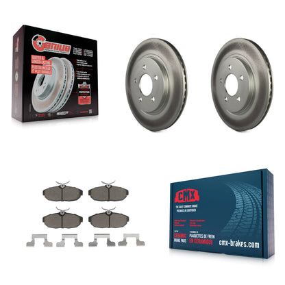 [Arrière] Kit de disque (revêtu) et plaquette (céramique) de frein pour Ford Mustang KGC-101871