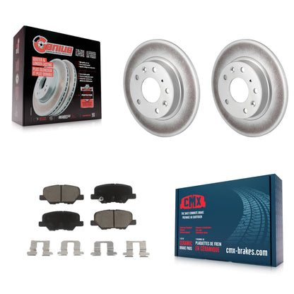 [Arrière] Kit de disque (revêtu) et plaquette (céramique) de frein pour Mazda 3 Sport KGC-101884