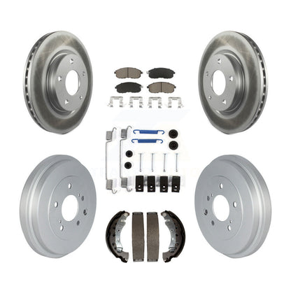 [Avant + Arrière] Kit de disque (revêtu) et plaquette (céramique) de frein pour Nissan Sentra KGC-101903
