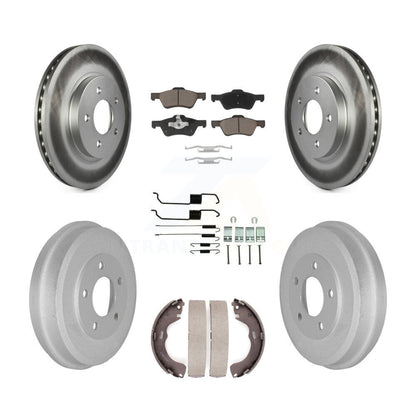 [Avant + Arrière] Kit de disque (revêtu) et plaquette (céramique) de frein pour Ford Escape Mercury Mariner KGC-101920