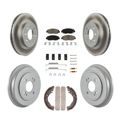 [Avant + Arrière] Kit de disque (revêtu) et plaquette (céramique) de frein pour Honda Insight KGC-101943