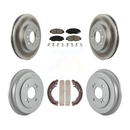 [Avant + Arrière] Kit de disque (revêtu) et plaquette (céramique) de frein pour Honda Insight KGC-101981