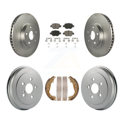 [Avant + Arrière] Kit de disque (revêtu) et plaquette (céramique) de frein pour Toyota Celica KGC-101989