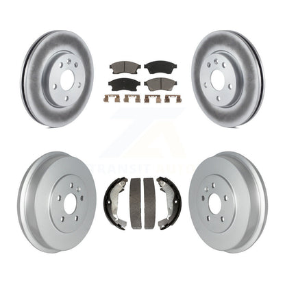[Avant + Arrière] Kit de disque (revêtu) et plaquette (céramique) de frein pour Chevrolet Cruze Limited KGC-101992