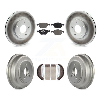 [Avant + Arrière] Kit de disque (revêtu) et plaquette (céramique) de frein pour 2010-2013 Ford Connect KGC-102023