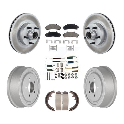 [Avant + Arrière] Kit de disque (revêtu) et plaquette (céramique) de frein pour Ford Ranger avec 10" Diameter KGC-102050