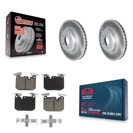 [Avant] Kit de disque (revêtu) et plaquette (céramique) de frein pour BMW 335i xDrive 435i 330i 340i 230i 440i Gran Coupe GT M240i ActiveHybrid 3 KGC-102138