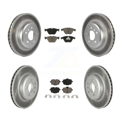 [Avant + Arrière] Kit de disque (revêtu) et plaquette (céramique) de frein pour BMW 535i 640i Gran Coupe xDrive KGC-102144
