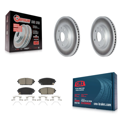 [Avant] Kit de disque (revêtu) et plaquette (céramique) de frein pour Mazda 3 KGC-102187