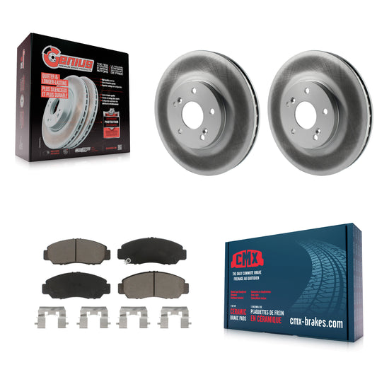 [Avant] Kit de disque (revêtu) et plaquette (céramique) de frein pour Honda Accord KGC-102270