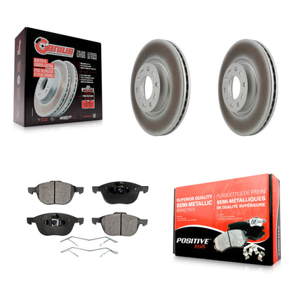 [Avant] Kit de disque (revêtu) et plaquette (semi-métallique) de frein pour Mazda 3 5 Sport KGF-100291