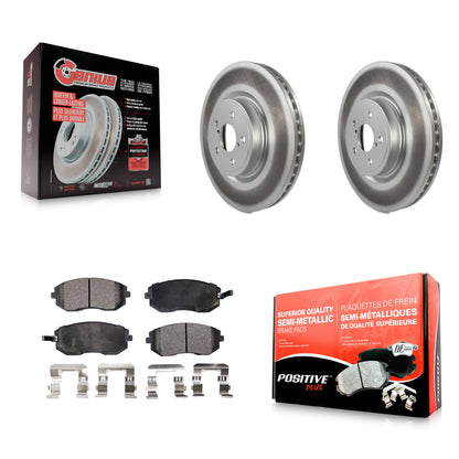 [Avant] Kit de disque (revêtu) et plaquette (semi-métallique) de frein pour Subaru Legacy KGF-100312