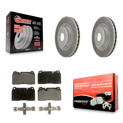 [Avant] Kit de disque (revêtu) et plaquette (semi-métallique) de frein pour Audi Q5 KGF-100412