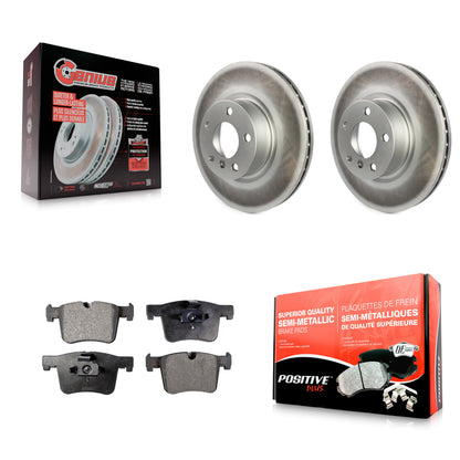 [Avant] Kit de disque (revêtu) et plaquette (semi-métallique) de frein pour BMW X3 X4 KGF-100455