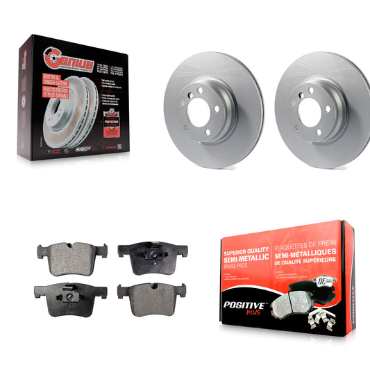 [Avant] Kit de disque (revêtu) et plaquette (semi-métallique) de frein pour BMW 328i xDrive 428i Gran Coupe 228i 330e KGF-100491