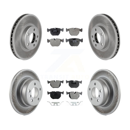 [Avant + Arrière] Kit de disque (revêtu) et plaquette (semi-métallique) de frein pour BMW X5 KGF-100818