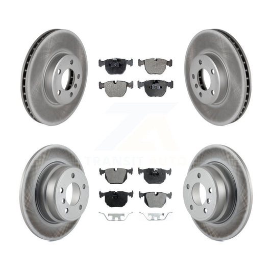 [Avant + Arrière] Kit de disque (revêtu) et plaquette (semi-métallique) de frein pour BMW X5 KGF-100818