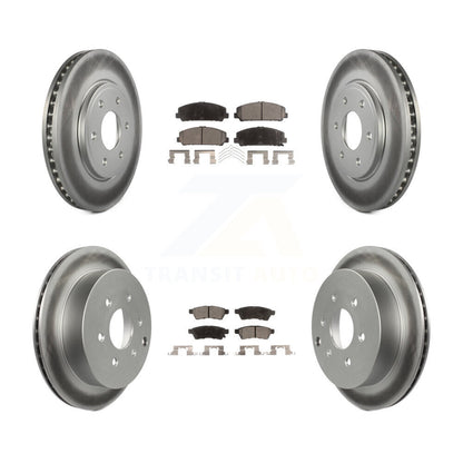 [Avant + Arrière] Kit de disque (revêtu) et plaquette (semi-métallique) de frein pour Suzuki Equator KGF-100903