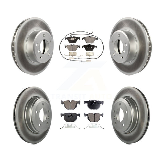 [Avant + Arrière] Kit de disque (revêtu) et plaquette (semi-métallique) de frein pour BMW 530i 525i 528i KGF-100919