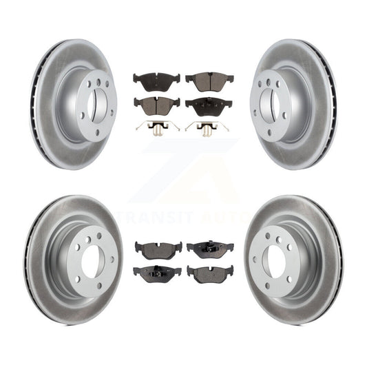 [Avant + Arrière] Kit de disque (revêtu) et plaquette (semi-métallique) de frein pour BMW 328i 325i 323i KGF-100964