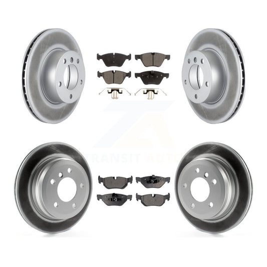 [Avant + Arrière] Kit de disque (revêtu) et plaquette (semi-métallique) de frein pour BMW 328i 328xi 325xi KGF-100965