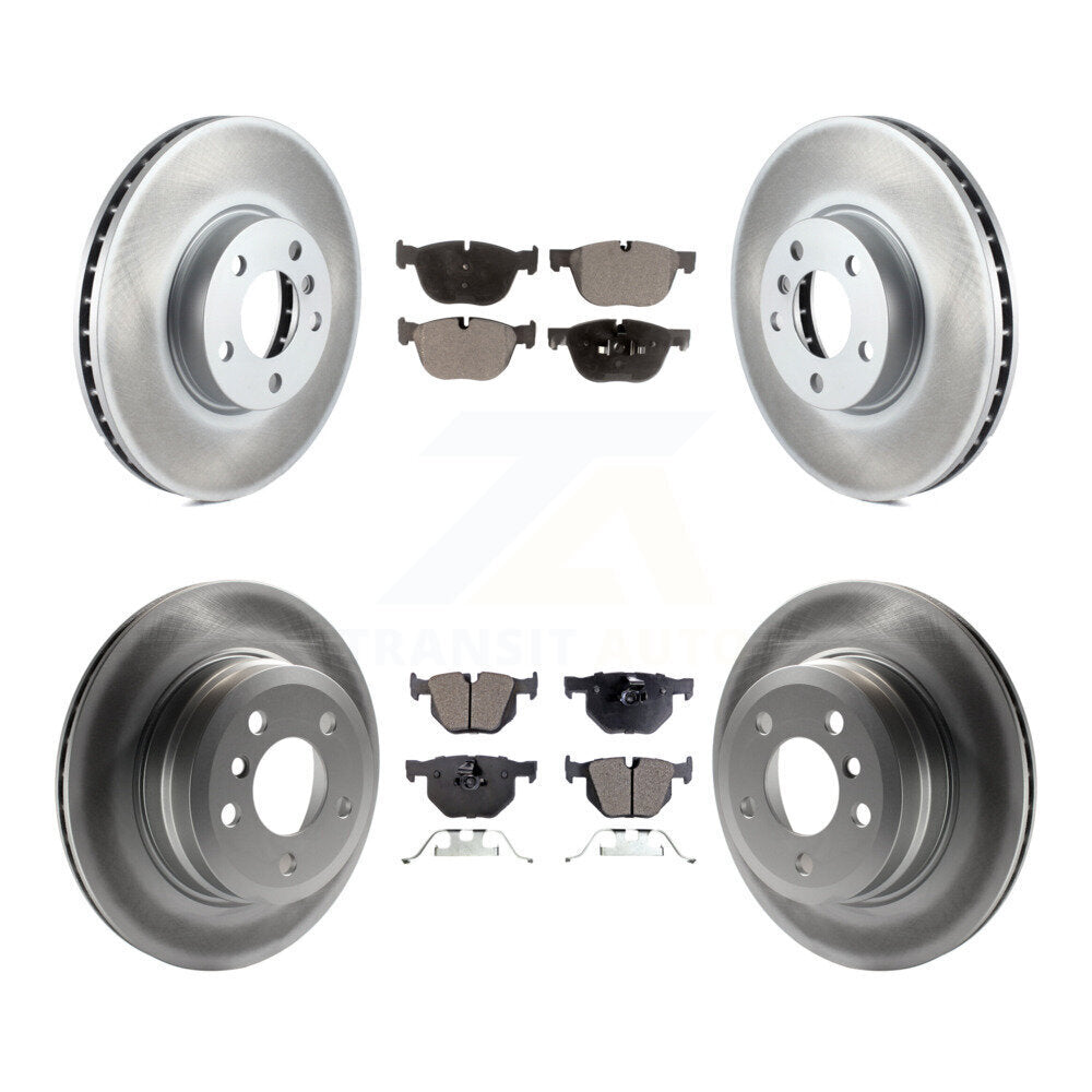 [Avant + Arrière] Kit de disque (revêtu) et plaquette (semi-métallique) de frein pour BMW X5 X6 KGF-100997