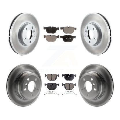 [Avant + Arrière] Kit de disque (revêtu) et plaquette (semi-métallique) de frein pour BMW X5 X6 KGF-100997