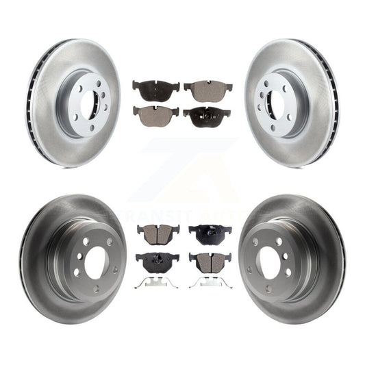 [Avant + Arrière] Kit de disque (revêtu) et plaquette (semi-métallique) de frein pour BMW X5 X6 KGF-100997