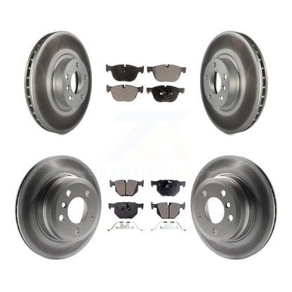 [Avant + Arrière] Kit de disque (revêtu) et plaquette (semi-métallique) de frein pour BMW X5 X6 KGF-100998