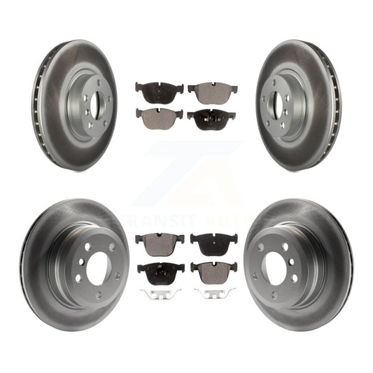[Avant + Arrière] Kit de disque (revêtu) et plaquette (semi-métallique) de frein pour 2009 BMW X6 xDrive35i From 10 08 KGF-100999