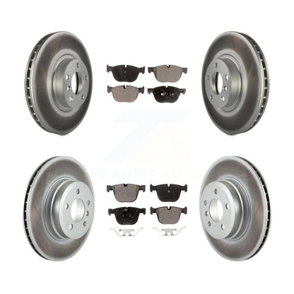 [Avant + Arrière] Kit de disque (revêtu) et plaquette (semi-métallique) de frein pour BMW X5 X6 KGF-101000