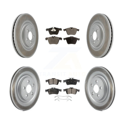 [Avant + Arrière] Kit de disque (revêtu) et plaquette (semi-métallique) de frein pour Jaguar XF XJ XKR XK KGF-101031