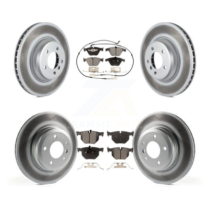 [Avant + Arrière] Kit de disque (revêtu) et plaquette (semi-métallique) de frein pour BMW 335i xDrive X1 335d 335xi 335is KGF-101033