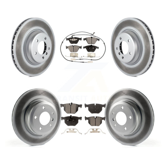 [Avant + Arrière] Kit de disque (revêtu) et plaquette (semi-métallique) de frein pour BMW 335i xDrive X1 335d 335xi 335is KGF-101033